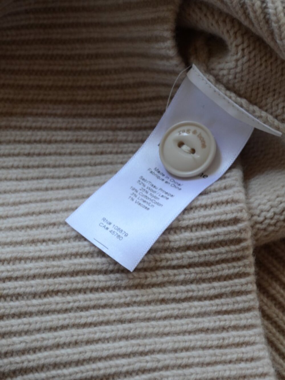 Rag & Bone Serena Wool Blend Cardigan - Picture 9 of 12
